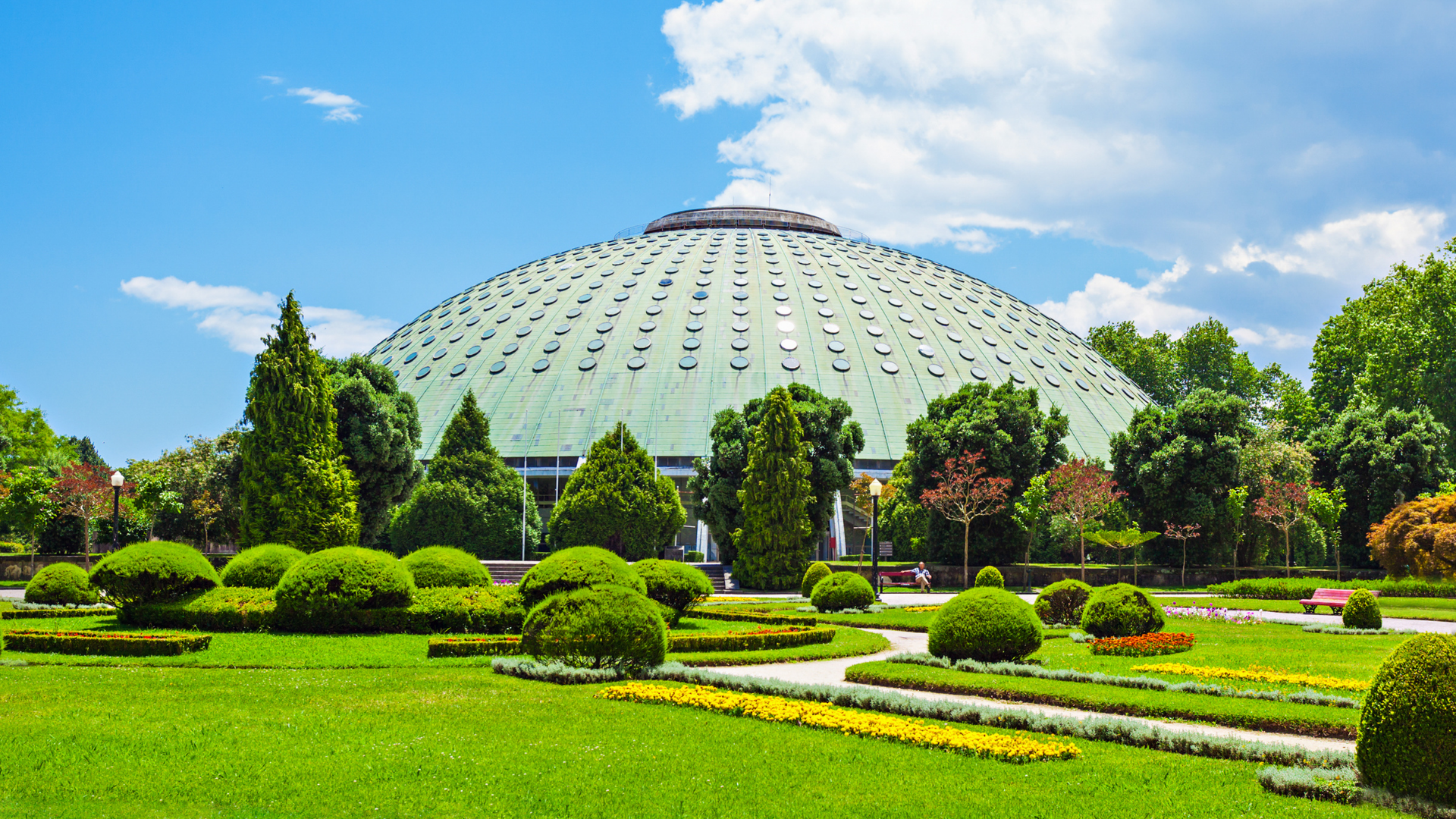 jardins do palacio de cristal