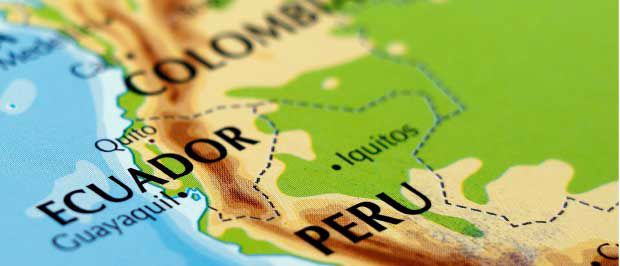 colombia equador peru