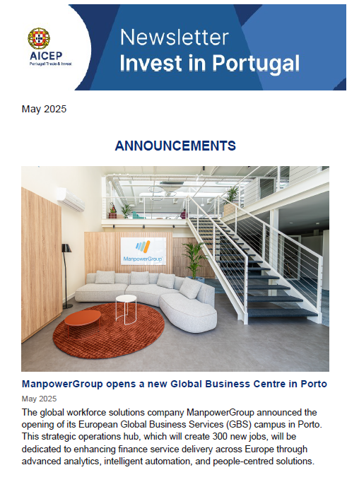 Newsletter Invest in Portugal